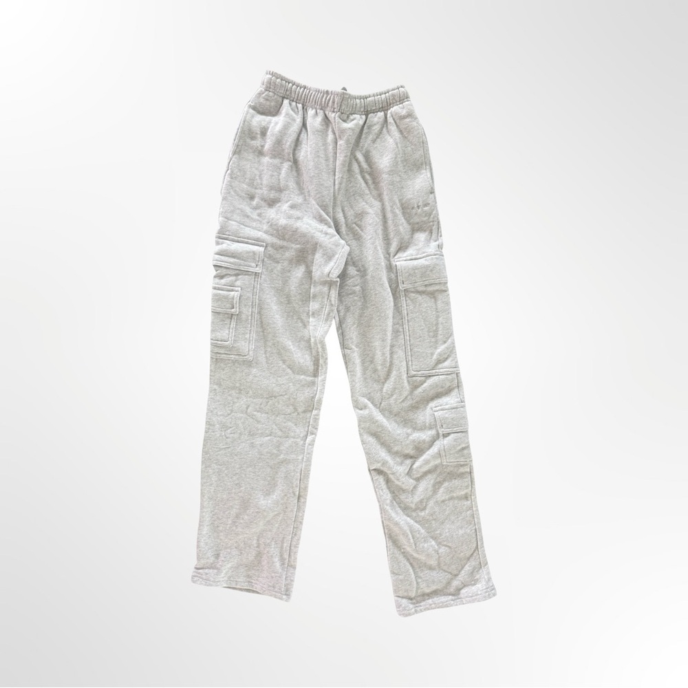 Garage UltraFleece Cargo Straight Grey Sweatpants NWT Size XS - Picture 4 of 10